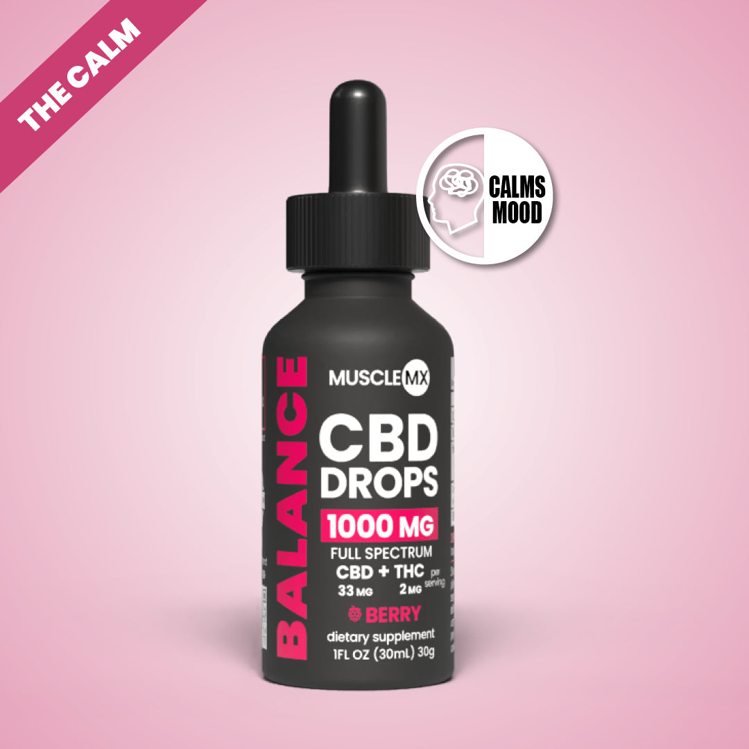 Balance CBD Drops - 1000MG - Berry