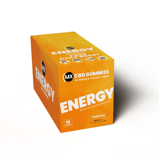 Energy CBD Gummies 25 MG - 10 Count Pouch