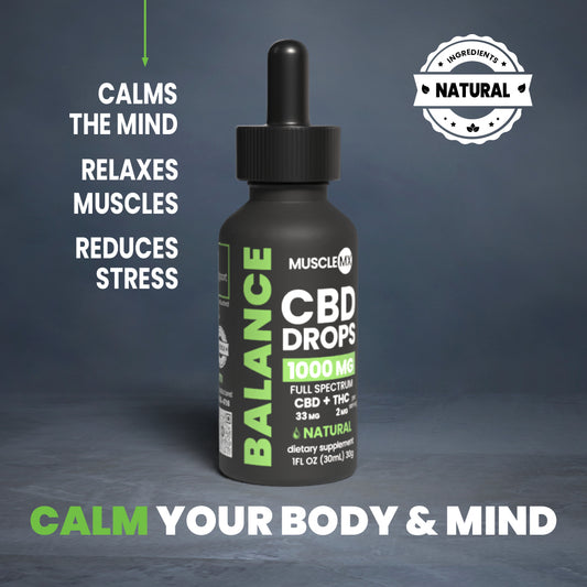 Balance CBD Drops - 1000MG - Natural