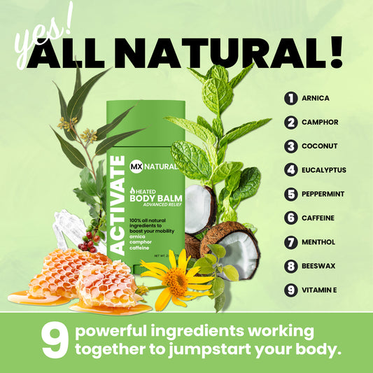 MX Naturals Activate Heated Pain Relief Balm