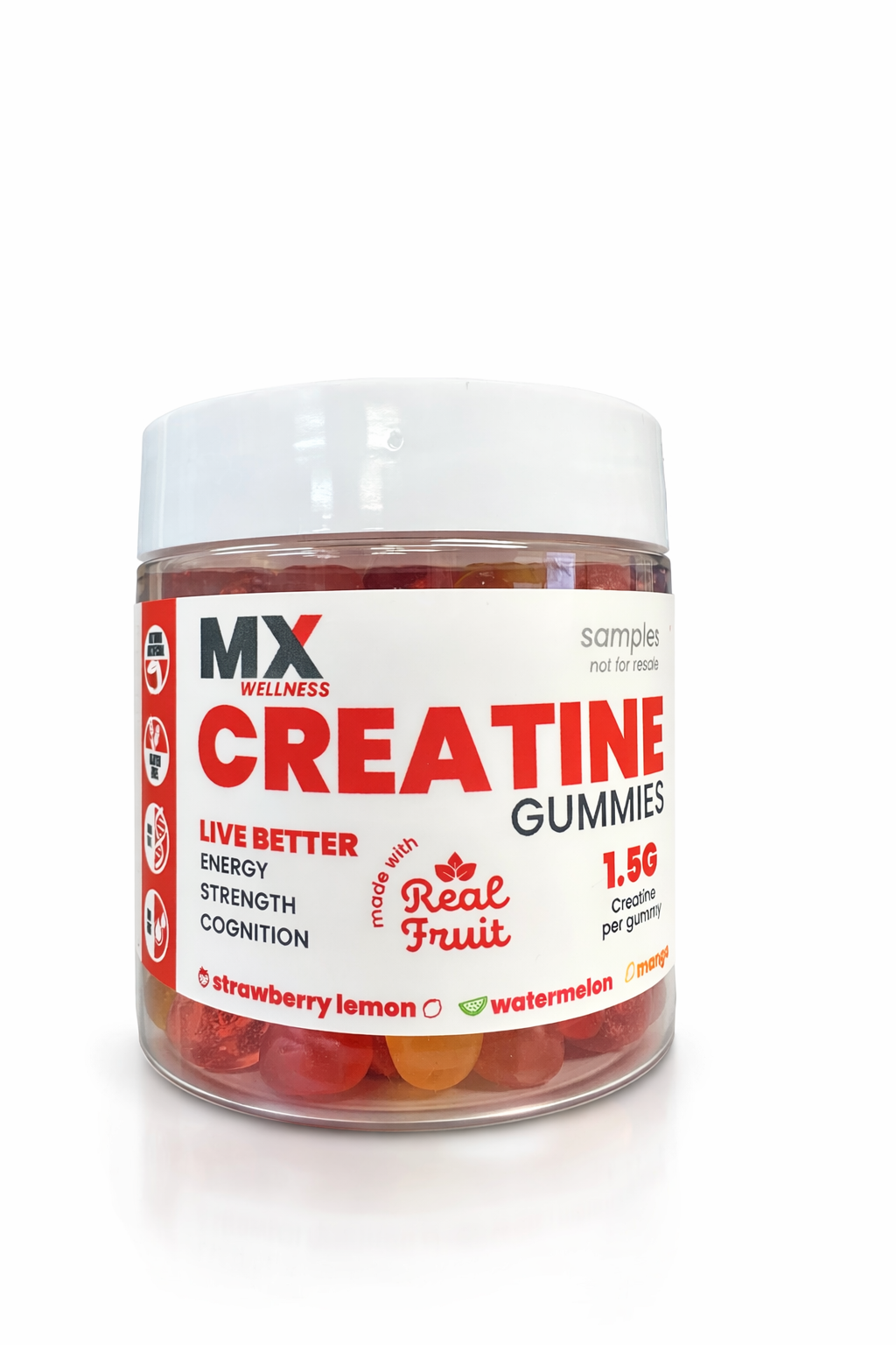 MXW Creatine Sample Jar