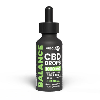Balance CBD Drops - 1000MG - Natural