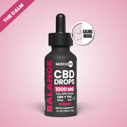 Balance CBD Drops - 1000MG - Berry