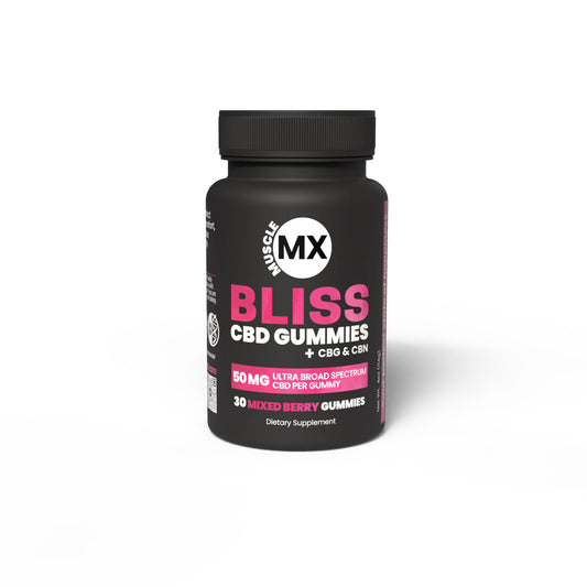 Bliss CBD Gummies 50MG - 30 Count Bottle