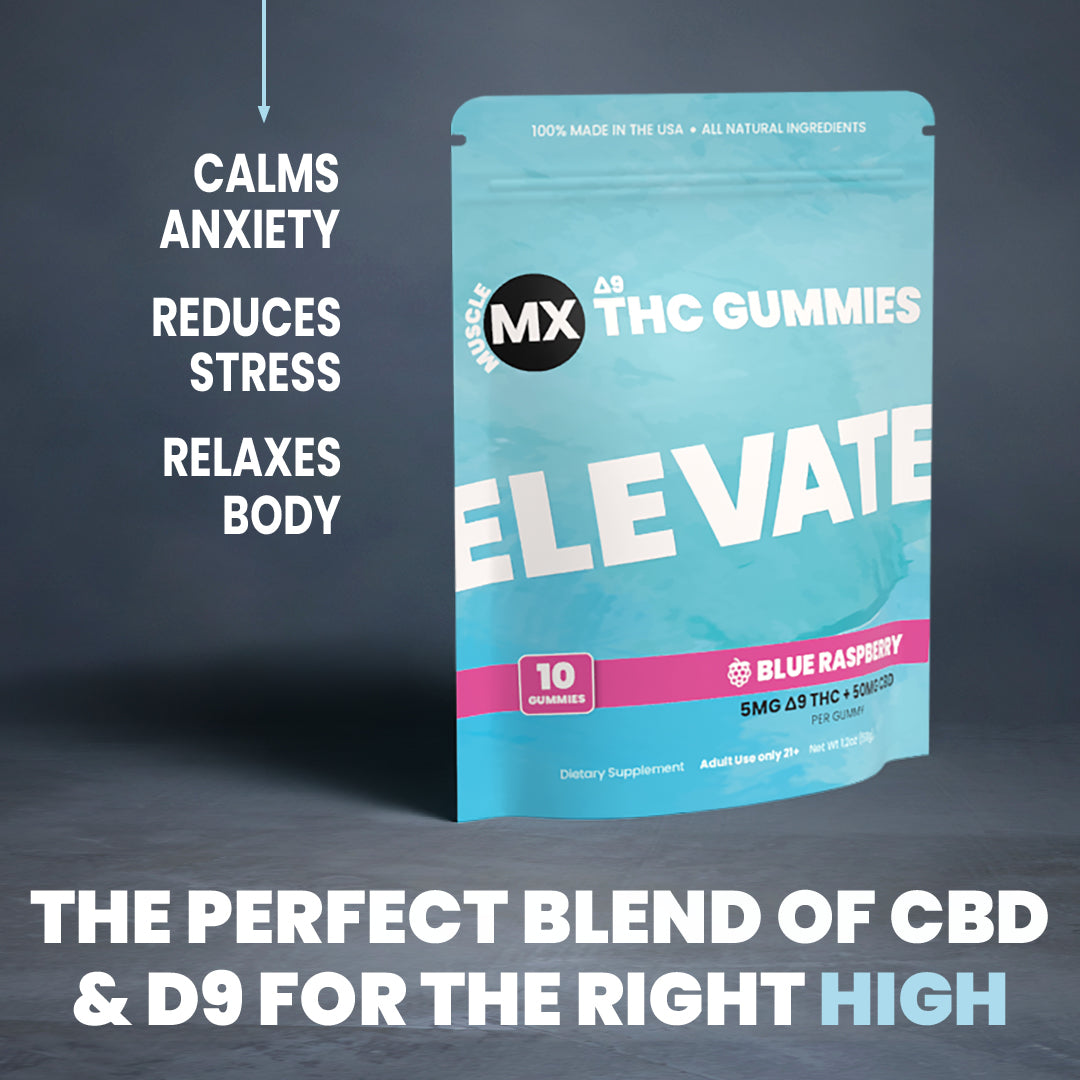 Elevate Delta 9 THC Gummies - 5MG - Mango