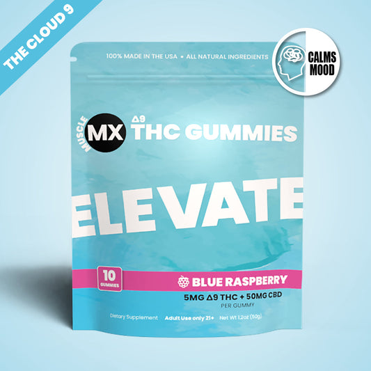 Elevate Delta 9 THC Gummies - 5MG - Green Apple