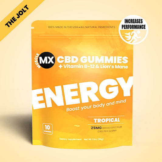 Energy CBD Gummies 25 MG - 10 Count Pouch