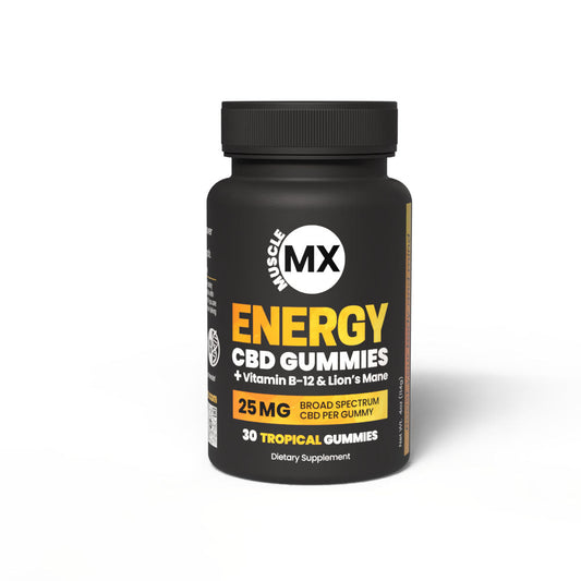 Energy CBD Gummies 25 MG - 30 Count Bottle