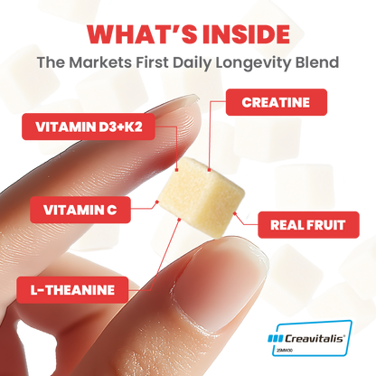 MX Wellness Creatine Gummies - Strawberry Lemon