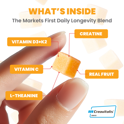 MX Wellness Creatine Gummies - Mango