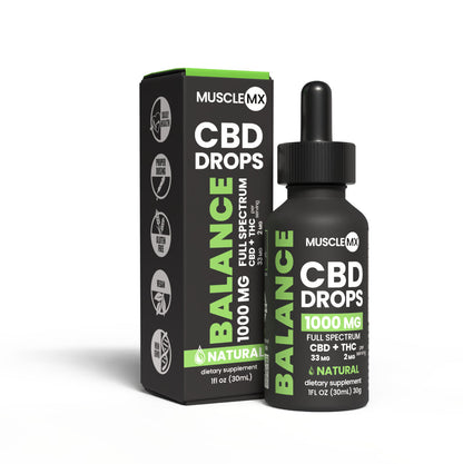 Balance CBD Drops - 1000MG - Natural