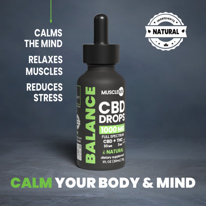 Balance CBD Drops - 1000MG - Natural