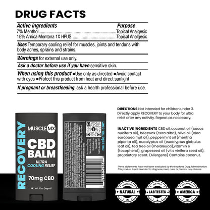 Recovery CBD Balm 70 MG