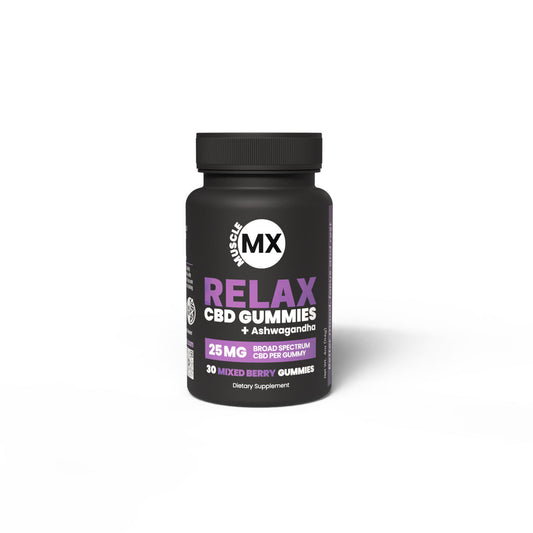 Relax CBD Gummies 25 MG - 30 Count Bottle